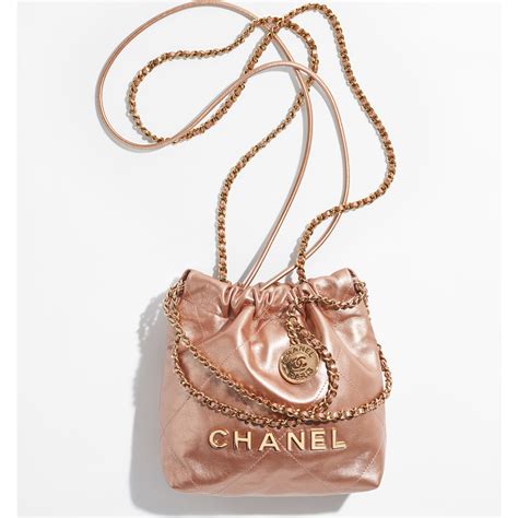 chanel mini 22 pink